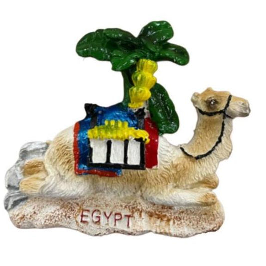 Egyptian Bedouin Beauty Reclining Camel Fridge Magnet
