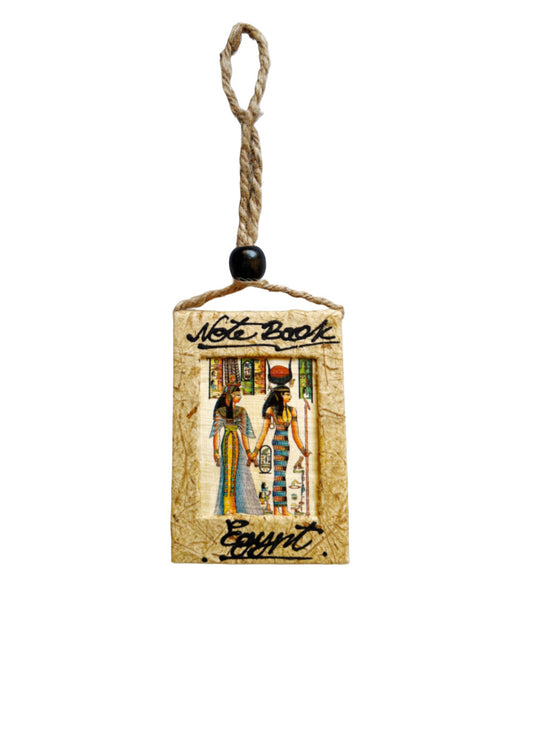 Egyptian Artwork Handcrafted Papyrus Small Notebook