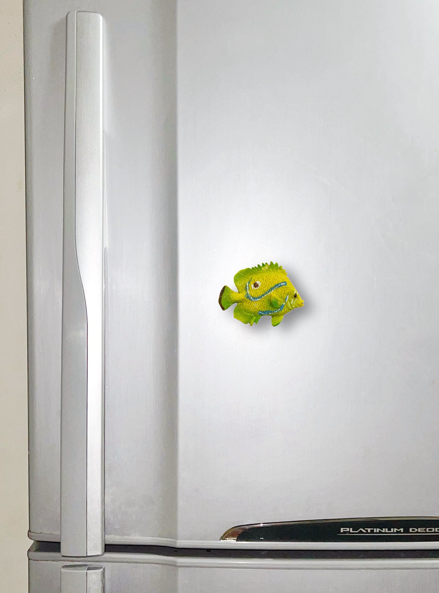 Bluelashed Butterfly Fish Fridge Magnet