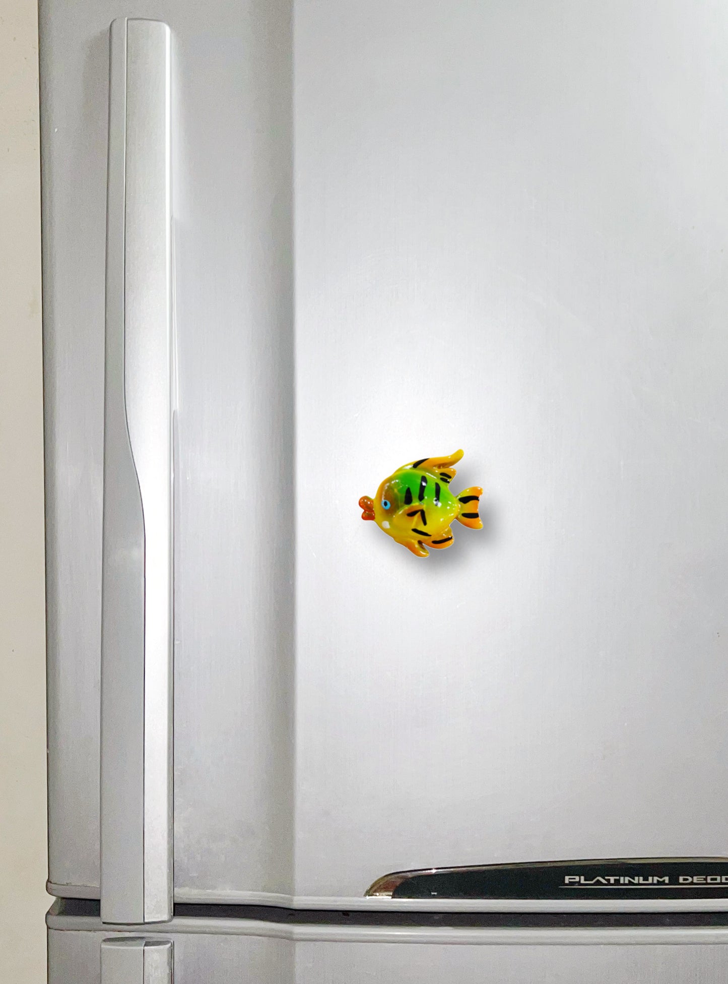 Big Lips Butterfly Fish Fridge Magnet