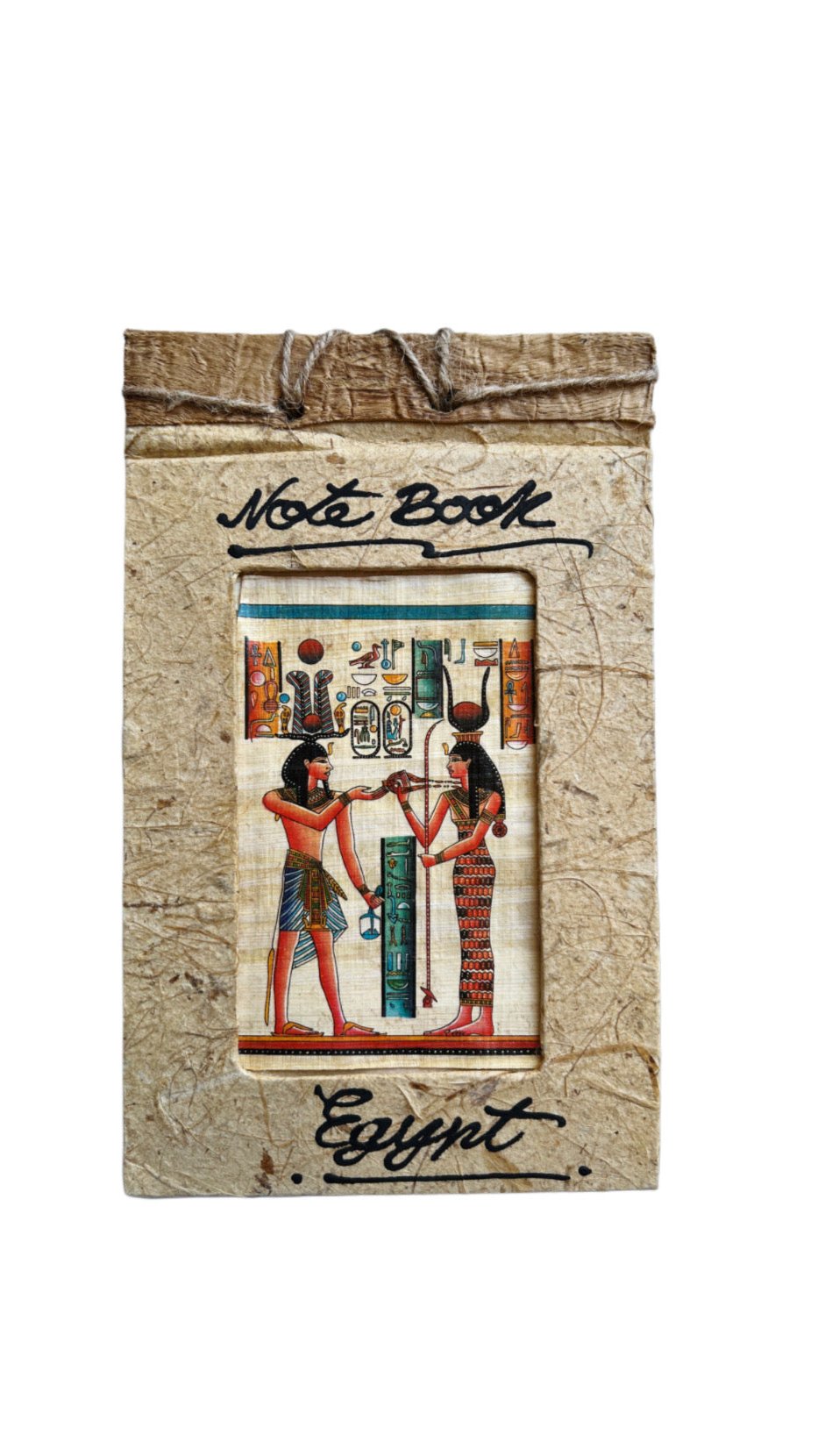 Egyptian Artwork Handcrafted Papyrus  Large Notebook