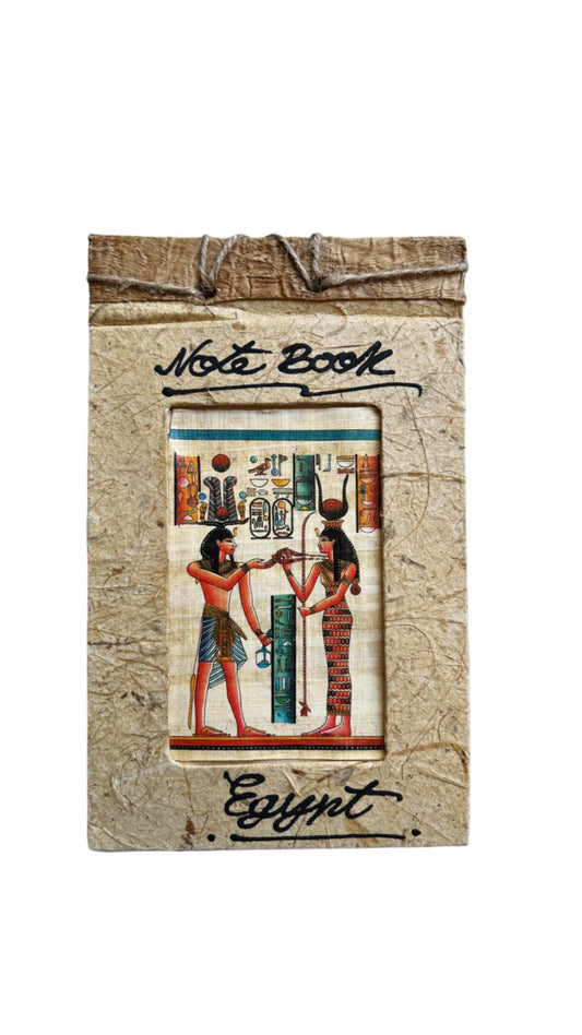 Egyptian Artwork Handcrafted Papyrus  Large Notebook