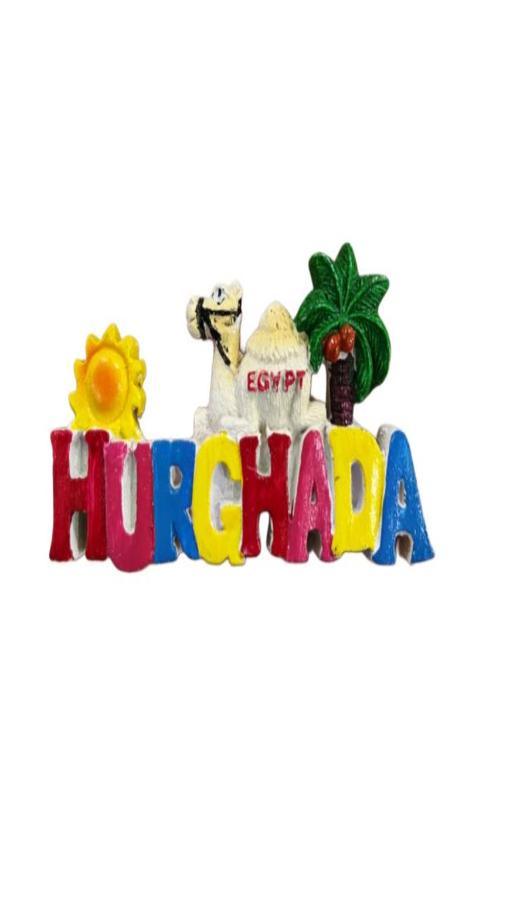Hurghada Sunshine Camel Fridge Magnet