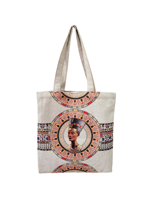 Queen Nefertiti Tote Bag