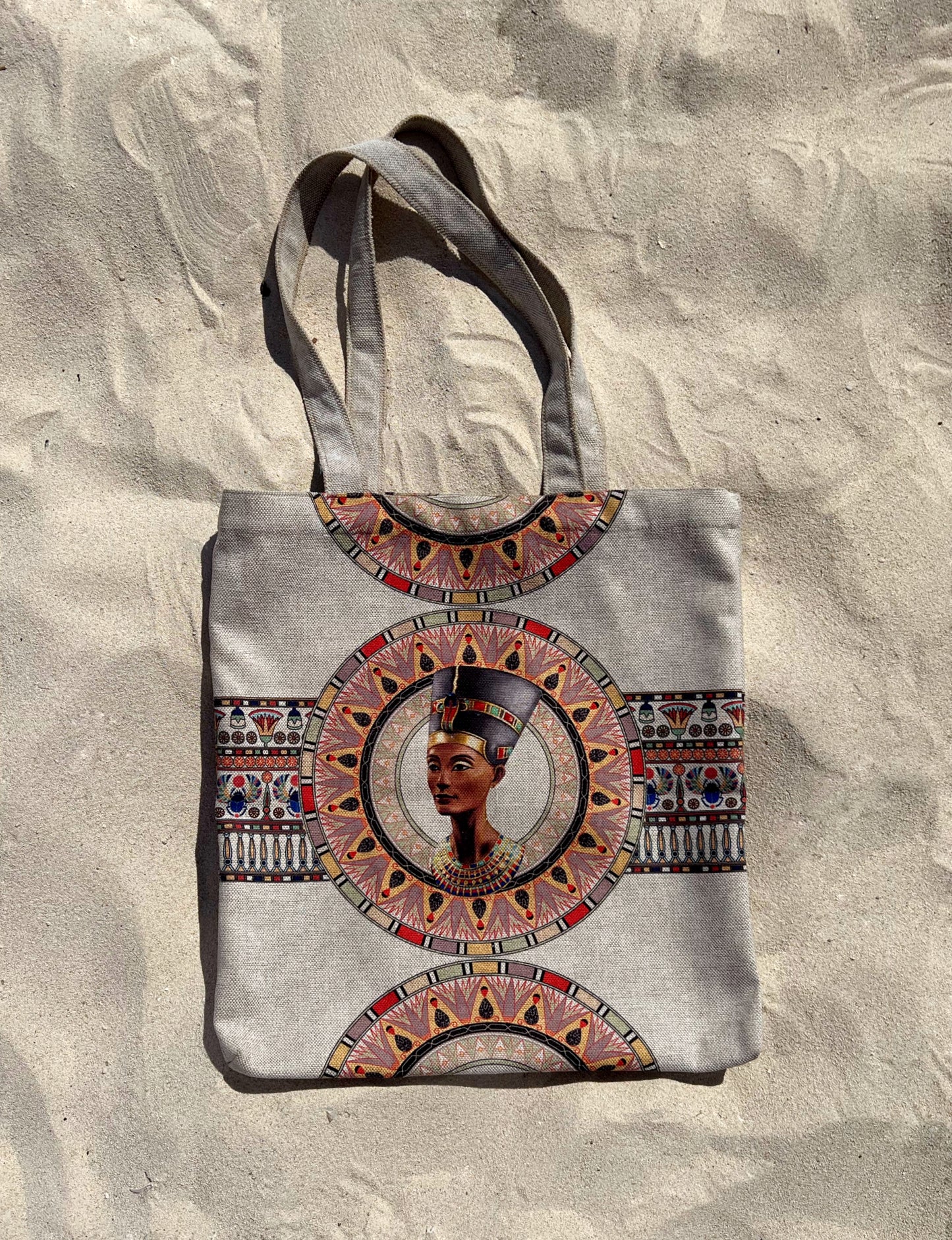 Queen Nefertiti Tote Bag