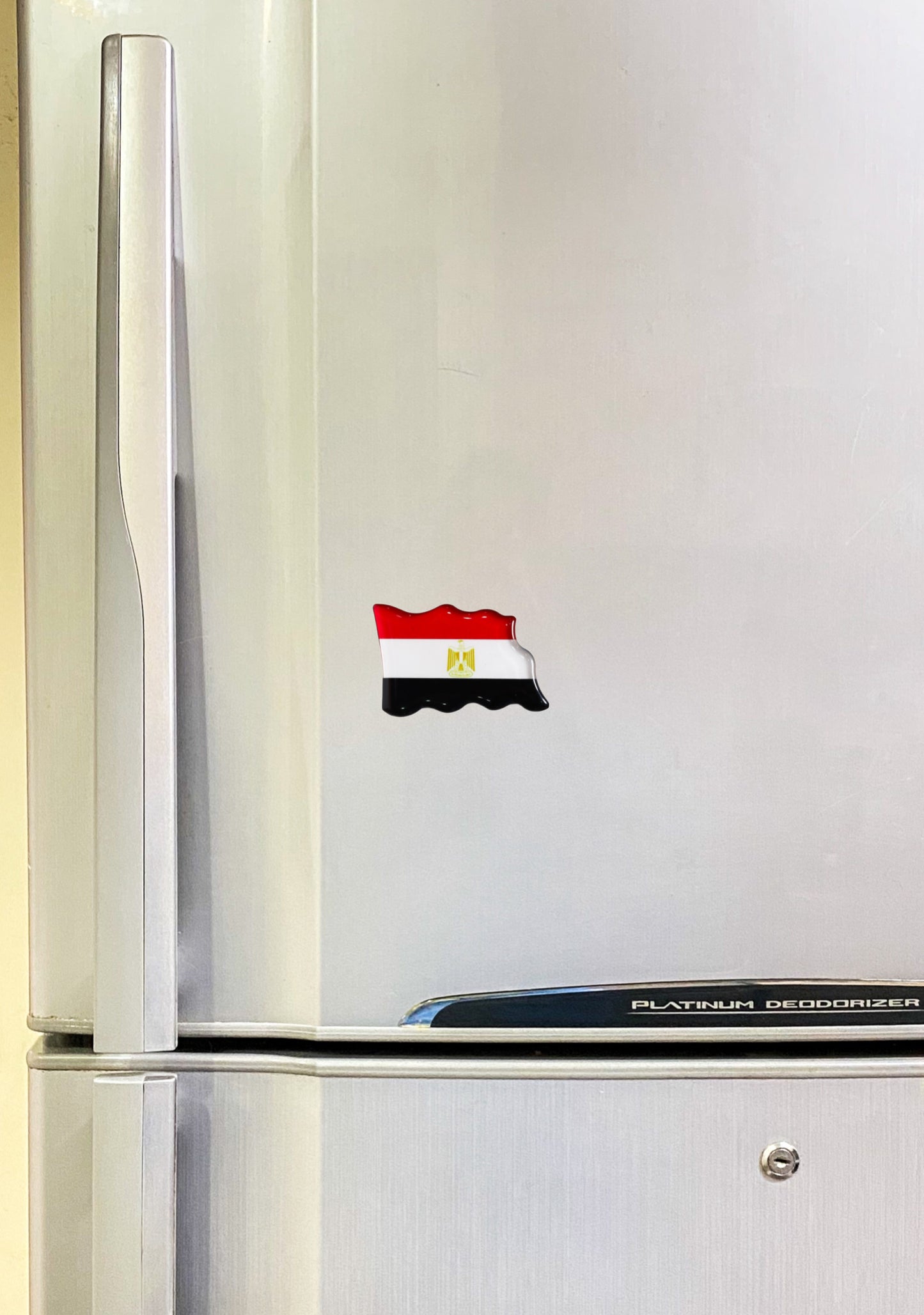 Egyptian National Flag Fridge Magnet