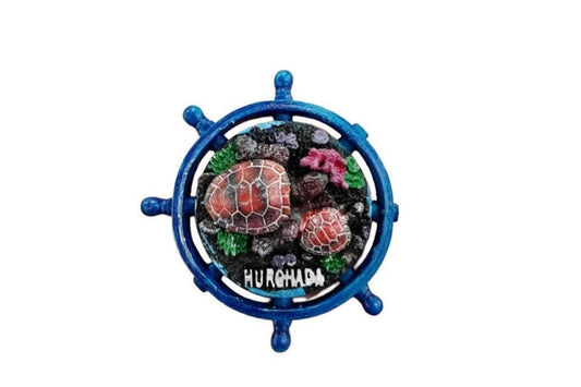 Hurghada Sea Turtle Fridge Magnet