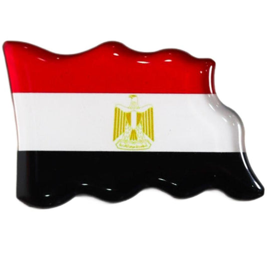 Egyptian National Flag Fridge Magnet